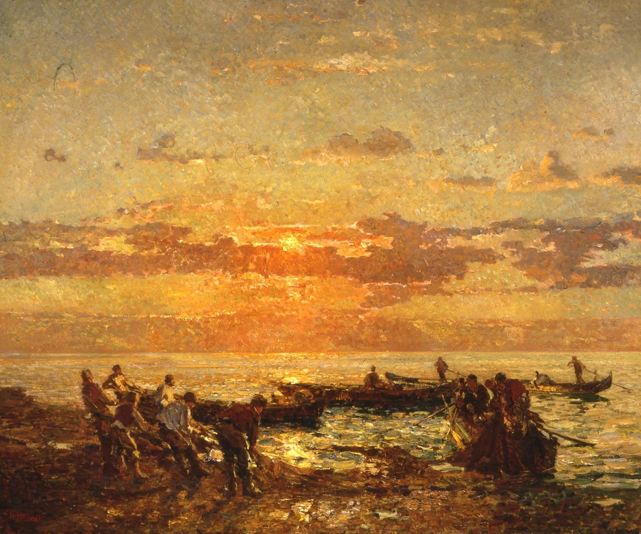 Il ritorno dei pescatori - Collezione Intesa San Paolo